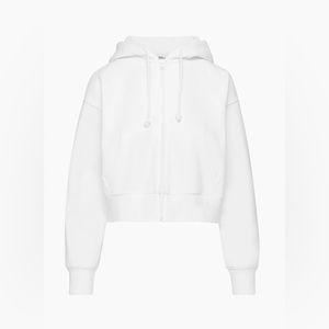 TNA (Aritzia) COZY FLEECE BF BOXY ZIP HOODIE